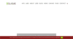 Desktop Screenshot of cliqueapi.com